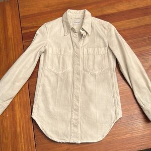 Lemaire cream shacket 36